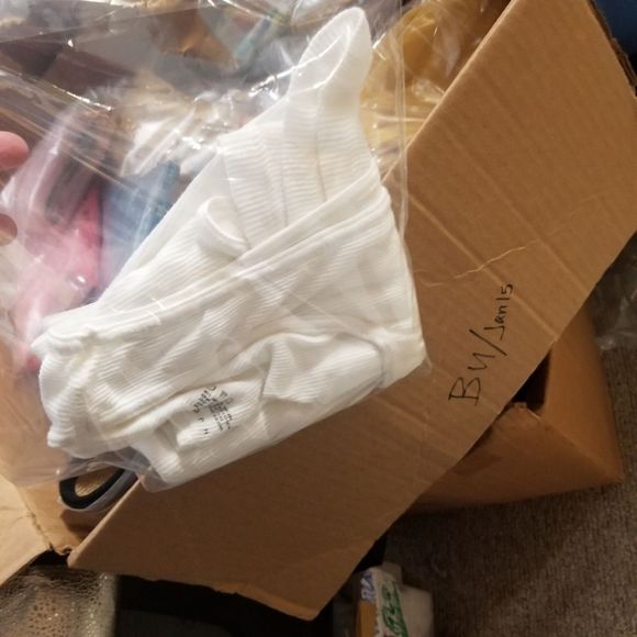 A-shirt tank top beater undershirt medium mens 34-36 white - Picture 2 of 7